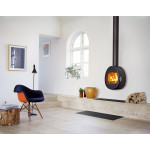 Krbová kamna SCAN 66-1 BP, černý lak